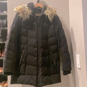 DKNY puffer parka